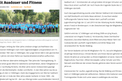 Mit Ausdauer und Fitness